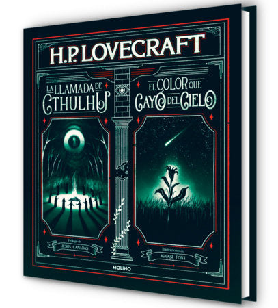 La llamada de Cthulhu y El color que cayó del cielo / The Call of Cthulhu and The Color Out of Space Hardcover by H.P. Lovecraft