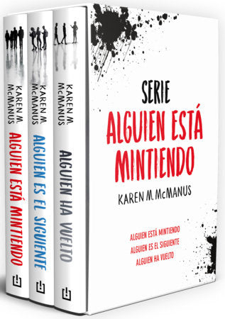 Estuche serie Alguien está mintiendo (contiene: Alguien está mintiendo / Alguien es el siguiente / Alguien ha vuelto) / One Of Us Is Lying Box Set Boxed Set by Karen M. McManus