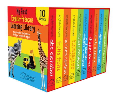 My First English-Français Learning Library (Ma première bibliothèque bilingue anglais-français) Boxed Set by Wonder House Books