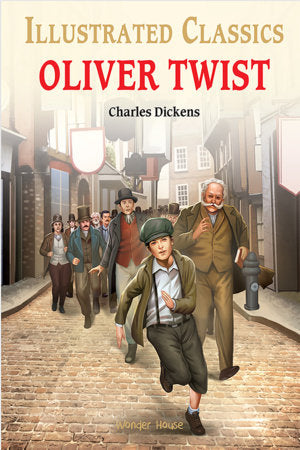 Oliver Twist for Kids : illustrated Abridged Children Classics English Novel with Review Questions Hardcover by Charles Dickens