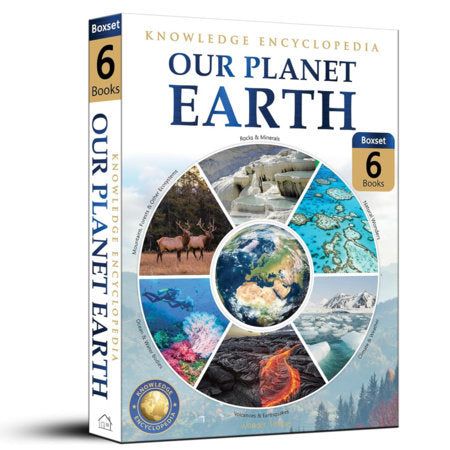 Knowledge Encyclopedia For Children - Our Planet Earth: Collection of 6 Books (Box Set) Boxed Set by Wonder House Books