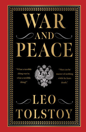 War and Peace (Deluxe Hardbound Edition) Hardcover by Leo Tolstoy