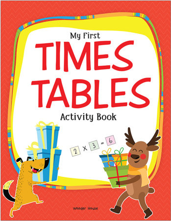 My First Times Tables Activity Book : Multiplication Tables From 1 - 20 with Fun and Easy Math Activities for Children Paperback by Wonder House Books