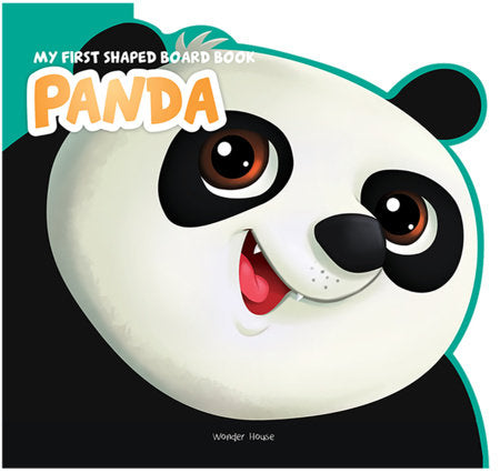 My First Shaped Board book - Panda, Die-Cut Animals, Picture Book for Children Board Book by Wonder House Books