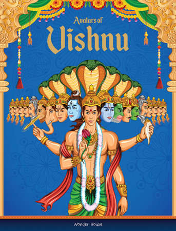 Avatars of Vishnu For Children Paperback by Wonder House Books