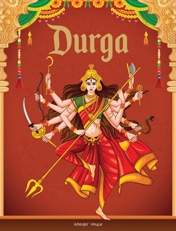 Tales from Durga For Children: Tales from Indian Mythology Paperback by Wonder House Books