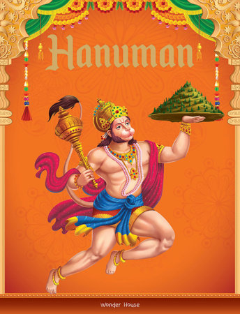 Tales from Hanuman For Children: Tales from Indian Mythology Paperback by Wonder House Books