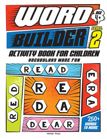 Word Builder Activity Book For Children - Make Meaningful Words With The Given Letters - Level 2 Paperback by Wonder House Books