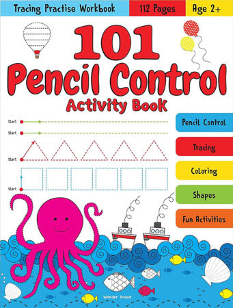 101 Pencil Control Activity Book For Kids: Tracing Practise Book Age 2+ Paperback by Wonder House Books