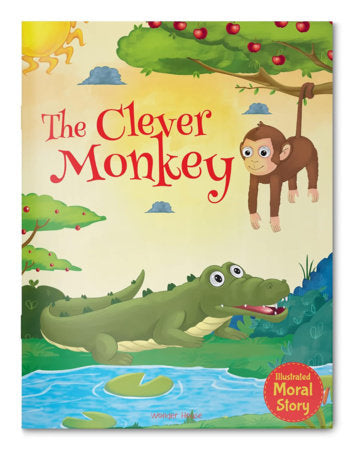 Clever Monkey - Illustrated Moral Story for Children, The Paperback by Wonder House Books