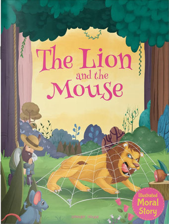 Lion and the Mouse - Illustrated Moral Story for Children , The Paperback by Wonder House Books