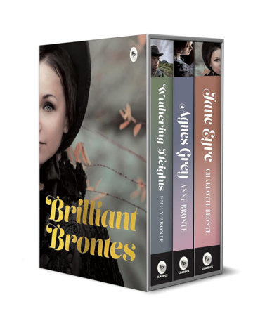 Brilliant Brontes Boxed Set [Box Set of 3] – Timeless Classics Stories by Bronte Sisters / Explore Themes Like Love/Loss/Morality / Stories Books Boxed Set by Charlotte Bronte, Emily Bronte and Anne Bronte