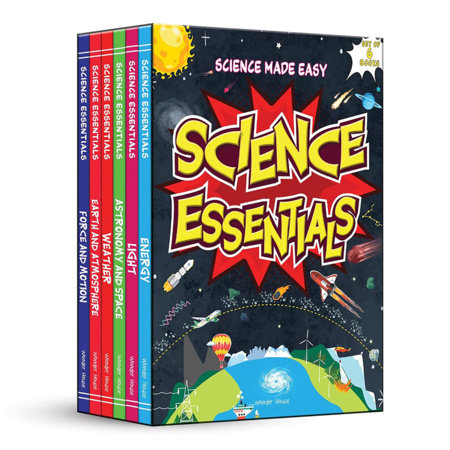 Science Essentials: Science Made Easy Boxed Set [Box Set of 6 Books] / Illustrated Science Book for Kids / Simplified Concepts of Science / Kids’ Book Boxed Set by Wonder House Books