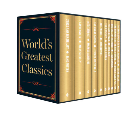 World's Greatest Classics (Call of the Wild; Frankenstein; The Art of War; The Great Gatsby; Sense and Sensibility; The Importance of Being Earnest; The Boxed Set by Jack London, Sun Tzu, Jane Austen