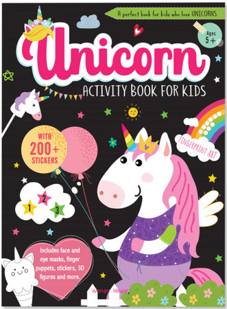 Unicorn Activity Book For Kids Paperback by Wonder House Books