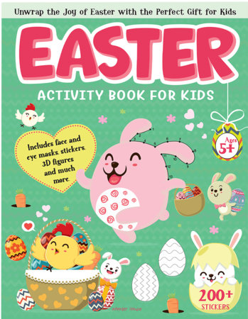 Easter Activity Book for kids Paperback by Wonder House Books