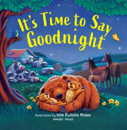 It’s Time to Say Goodnight Board Book by Illustrated by Eulalia Rosa