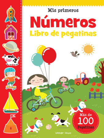 My First Numbers Sticker Book - Spanish Paperback by Wonder House Books