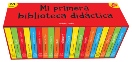 My First Learning Library Box of 20 Board Books - Spanish Boxed Set by Wonder House Books