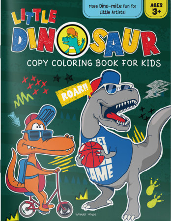 Little Dinosaur Copy Coloring Book For Kids Paperback by Wonder House Books