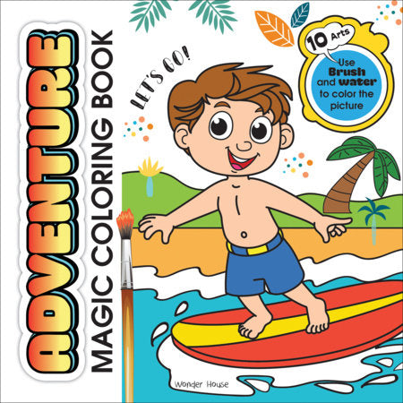Adventure Magic Coloring Book Paperback by Wonder House Books