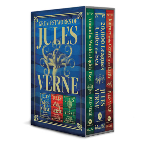 Greatest Works of Jules Verne: 20,000 Leagues Under the Sea, Journey to the Centre of the Earth, Aro Boxed Set by Jules Verne
