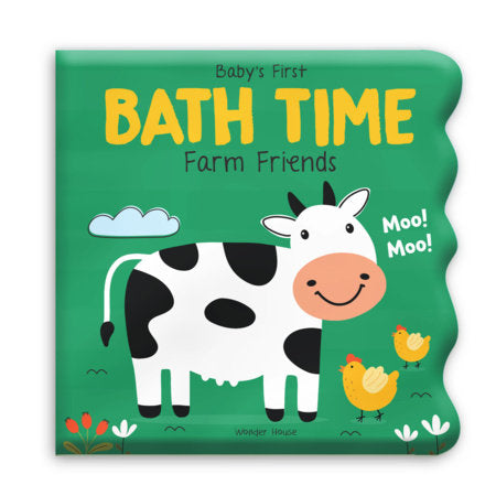 Baby's First Bath Time: Farm Friends Merchandise by Wonder House Books