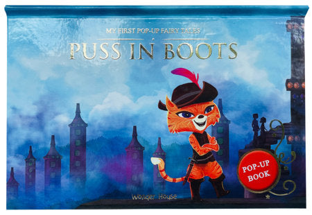 My First PopUp Fairy Tales Puss in The Boots Hardcover by Wonder House Books
