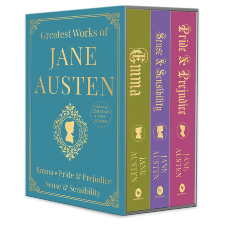 Greatest Works of Jane Austen (Deluxe Hardbound Edition) Boxed Set by Jane Austen