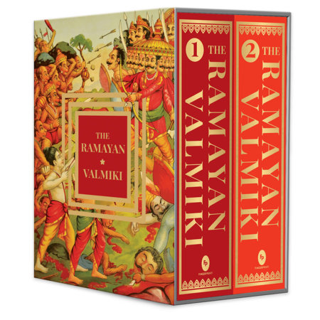 Ramayan of Valmiki: Volume 1 & 2 (Deluxe Hardbound Edition) Boxed Set, The Boxed Set by Valmiki