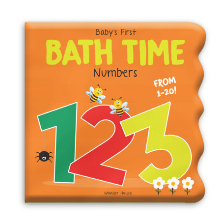 Baby's First Bath Time: 1,2,3 Bath Book Merchandise by Wonder House Books