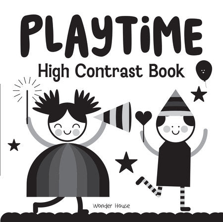 Playtime High Contrast Board Book by Wonder House Books