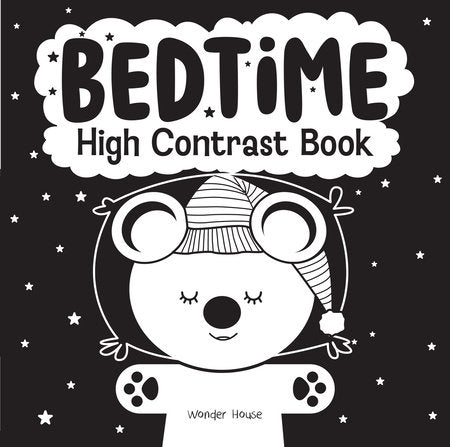 Bedtime High Contrast Board Book by Wonder House Books