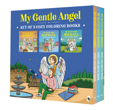 My Gentle Angel: Set of 3 Cozy Coloring Books Boxed Set by White Arrow Books