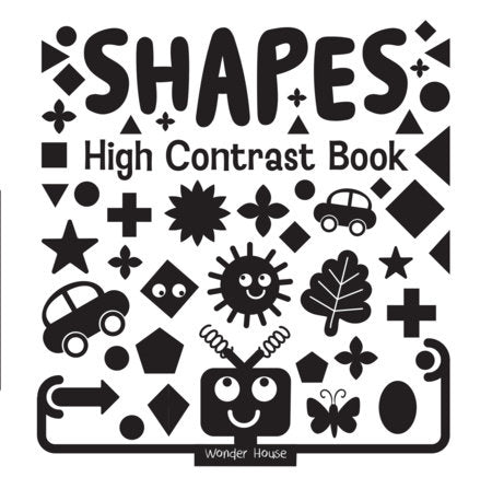Shapes High Contrast Board Book by Wonder House Books