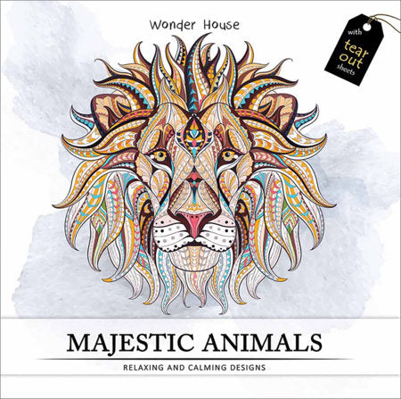Majestic Animals Paperback by Wonder House Books