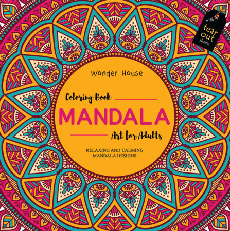Mandala Art: Colouring books for Adults with tear out sheets Paperback by Wonder House Books
