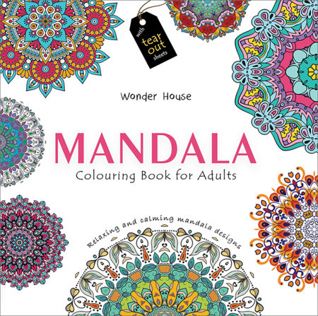 Mandala: Colouring books for Adults with tear out sheets Paperback by Wonder House Books
