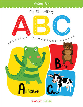 Capital Letters ABC: Write and practice Capital Letters A to Z book for kids (Writing Fun) Paperback by Wonder House Books