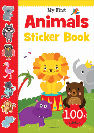 My First Animal Sticker Book: Exciting Sticker Book With 100 Stickers Paperback by Wonder House Books
