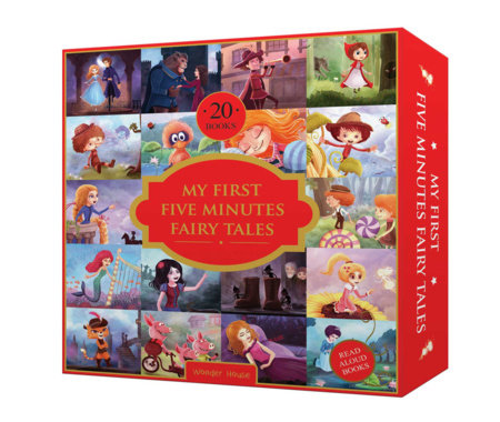 My First Five Minutes Fairy Tales Boxset: Giftset of 20 Books for Kids (Abridged and Retold) Boxed Set by Wonder House Books