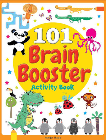 101 Brain Booster Activity Book: Fun Activity Book For Children Paperback by Wonder House Books