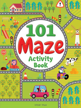 101 Maze Activity Book: Fun Activity Book For Children Paperback by Wonder House Books