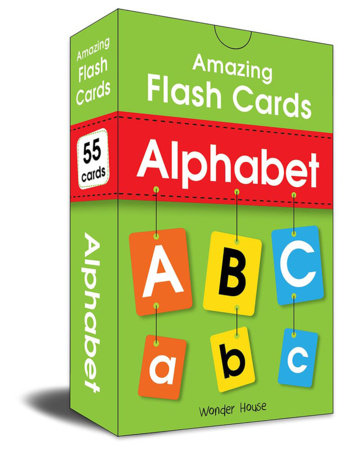 Amazing Flash Cards Alphabet: Early Development OF Preschool Toddler (54 Cards) Merchandise by Wonder House Books