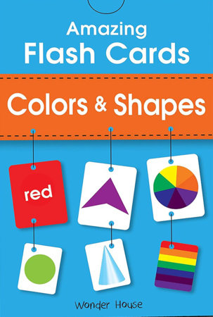 Amazing Flash Cards Colors & Shapes: Early Development of Preschool Toddler (55 Cards) Merchandise by Wonder House Books