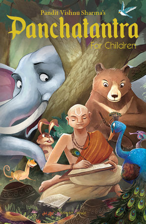 Pandit Vishnu Sharma's Panchatantra For Children: Illustrated stories (Black and White, Paperback) Paperback by Shubha Vilas, Ishan Trivedi