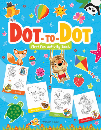 Dot To Dot : First Fun Activity Books For Kids Paperback by Wonder House Books