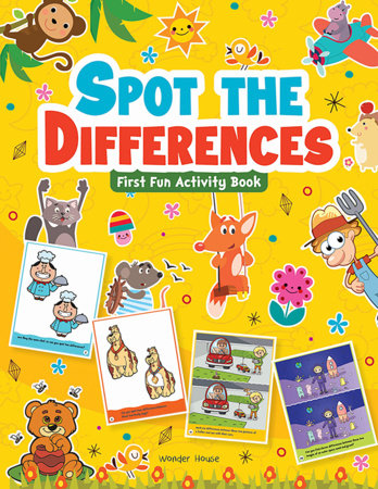 Spot The Difference : First Fun Activity Books For Kids Paperback by Wonder House Books