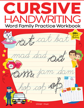 Cursive Handwriting - Word Family: Practice Workbook For Children Paperback by Wonder House Books