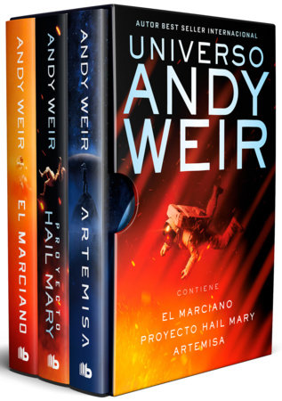 Universo Andy Weir (edición estuche: El marciano / Proyecto Hail Mary / Artemisa) / Andy Weir Universe (Box Set: The Martian / Project Hail Mary / Artemis) Boxed Set by Andy Weir